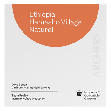 Ethiopia - Hamasho - Coffee Capsule Box of 52