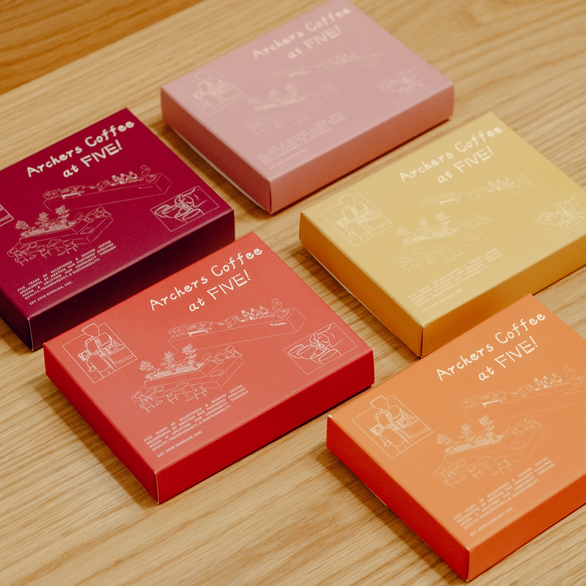 Archers at Five! Anniversary Gift Set Archers Coffee