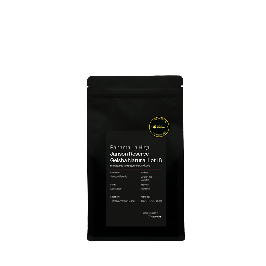 Best of Panama - La Higa, Janson Reserve Geisha Natural - 18