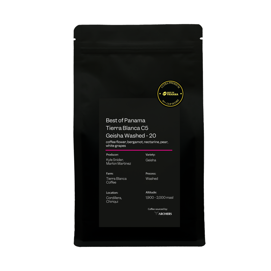 Best of Panama - Tierra Blanca C5 Geisha Washed - 20