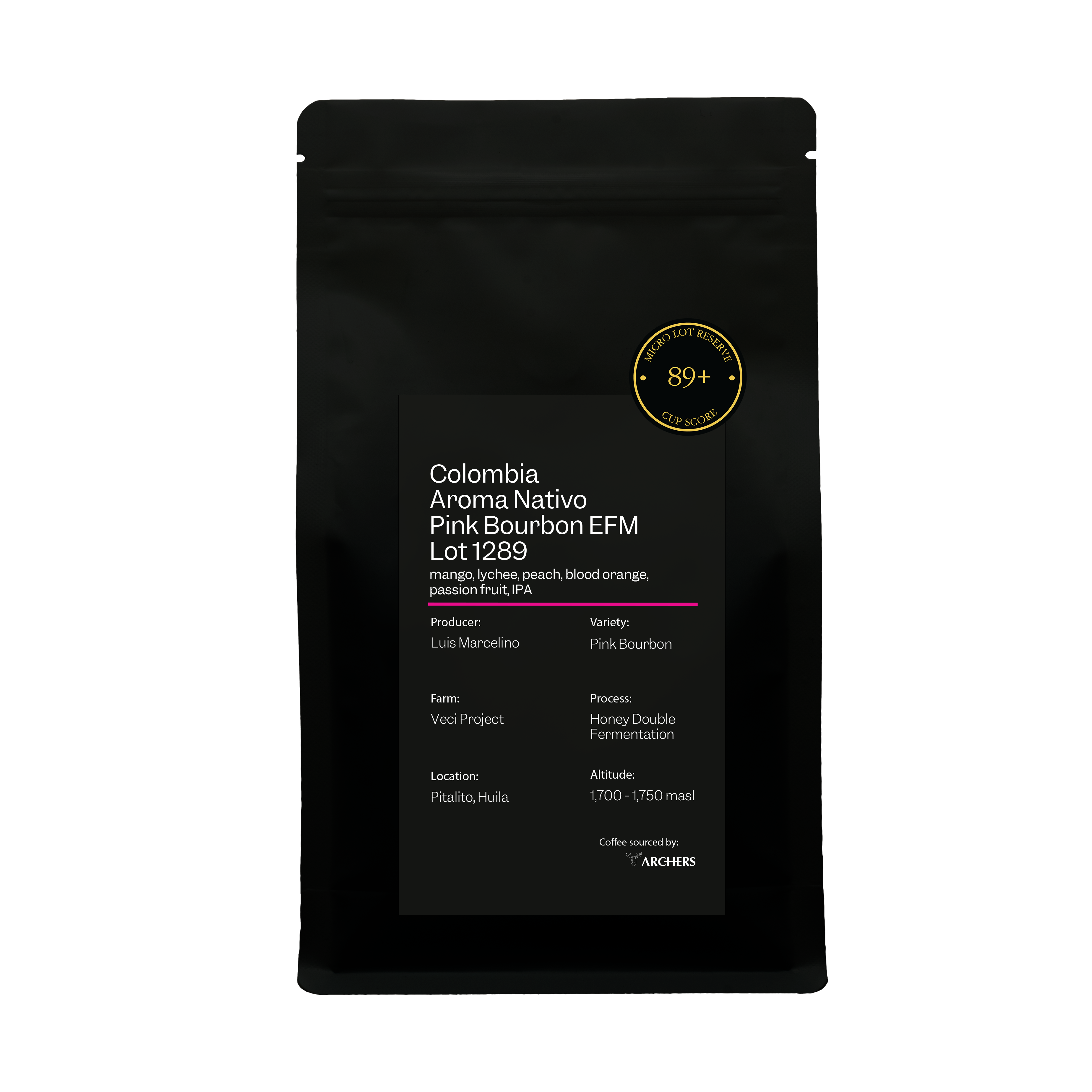 Photo of Colombia Aroma Nativo Pink Bouron Efm Lot 1289