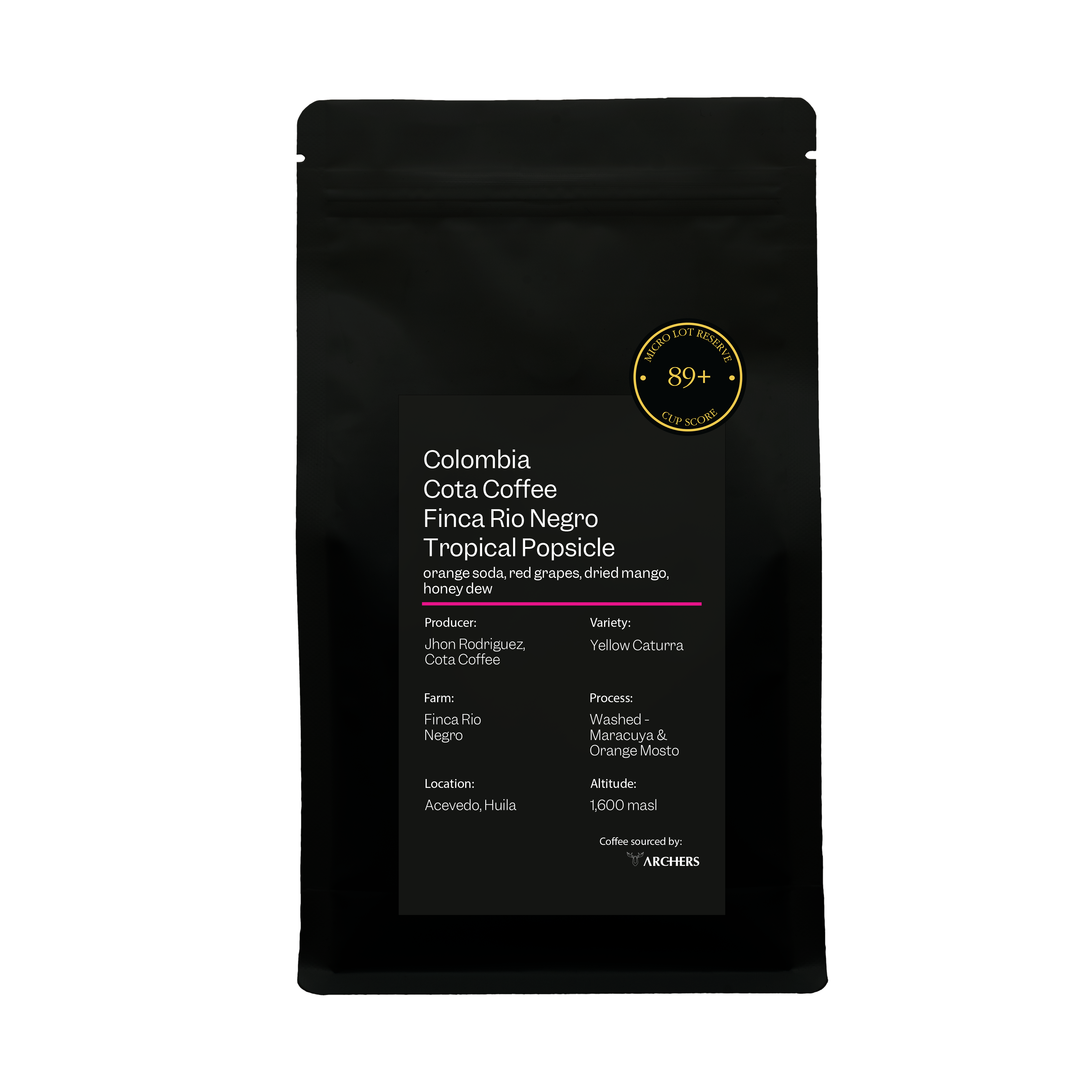 Photo of Colombia - Cota Coffee Finca Rio Negro Tropical Popsicle