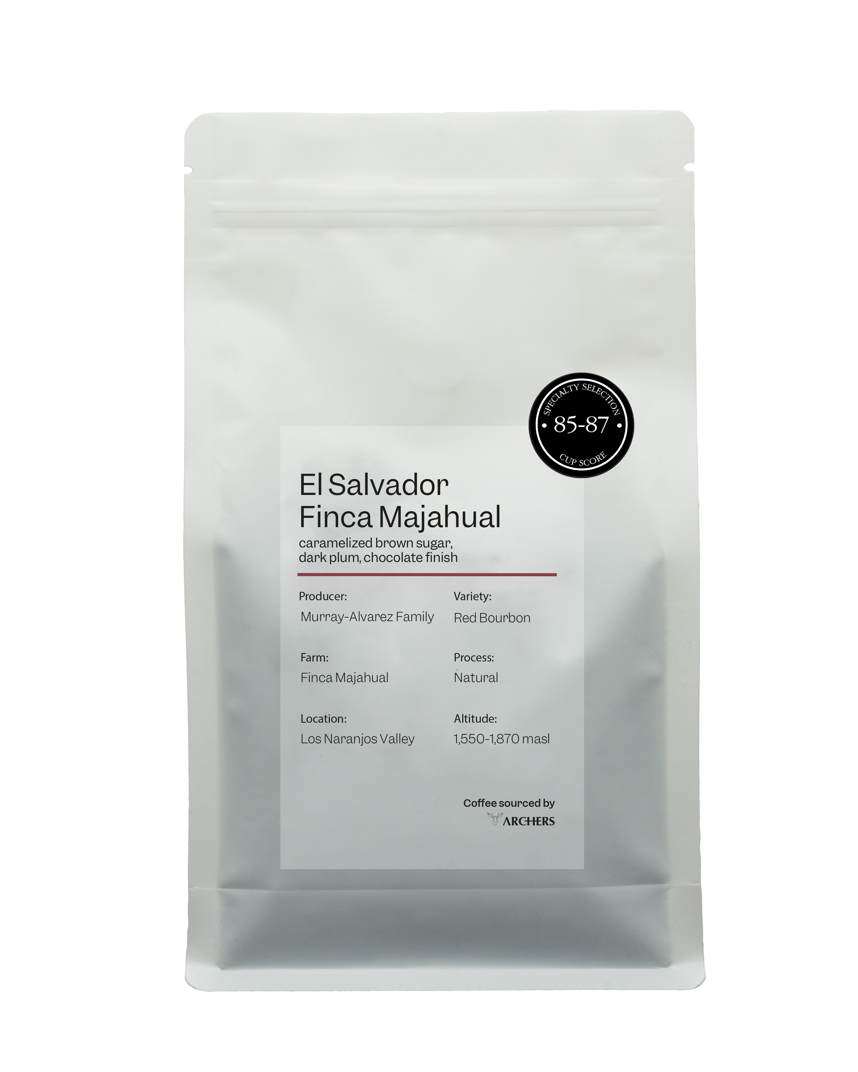El Salvador - Finca Majahual - Espresso Roast packshot