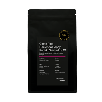 (Japan Only) Costa Rica - Hacienda Copey Itadaki Geisha Lot 111