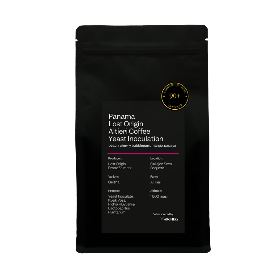 Panama - Lost Origin Altieri Coffee  Yeast Inoculation
