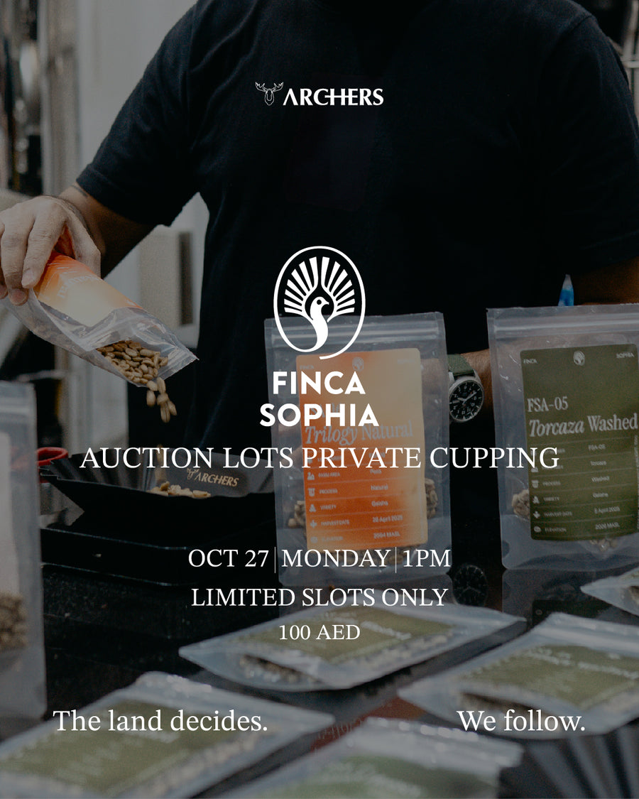 Archers Private Cupping - Finca Sophia Auction Lots