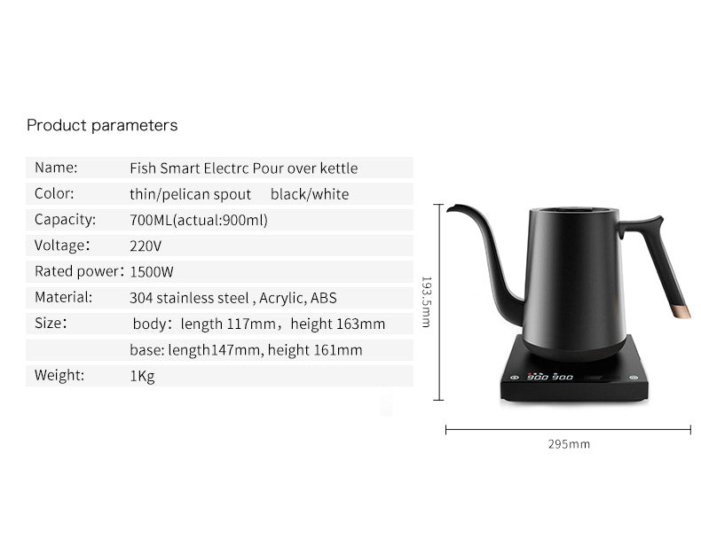 Electric Kettle BK THIN | Electric Kettle | Archers Coffee