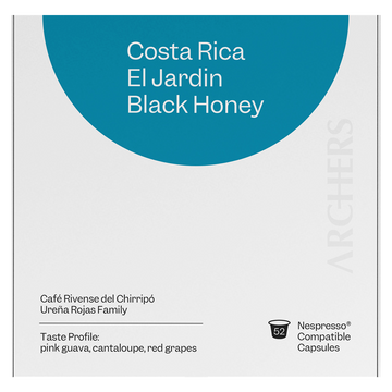Costa Rica - El Jardin Black Honey - Coffee Capsule Box of 52